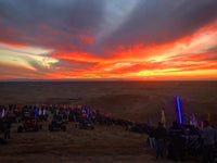 Only way to watch the sunset with all your friends